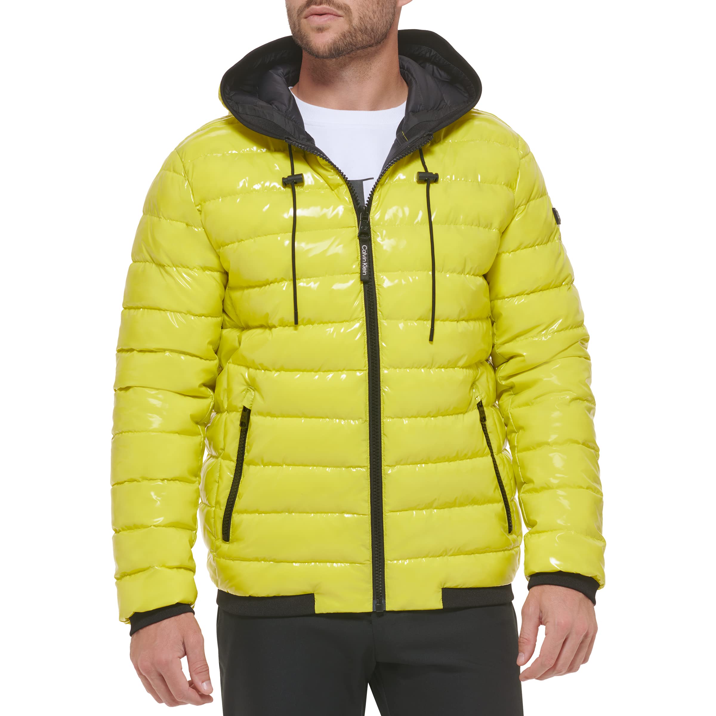 Calvin Klein Men's Snap Front Puffer Jacket